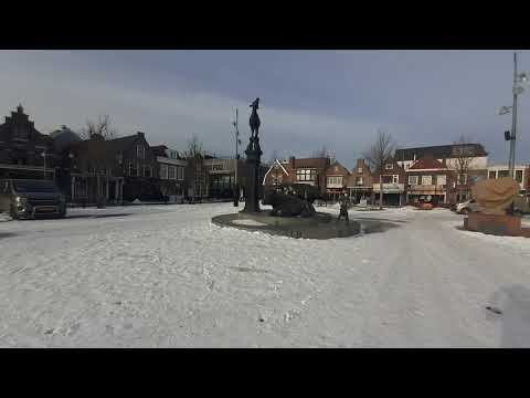 Winter in Purmerend Noord Holland