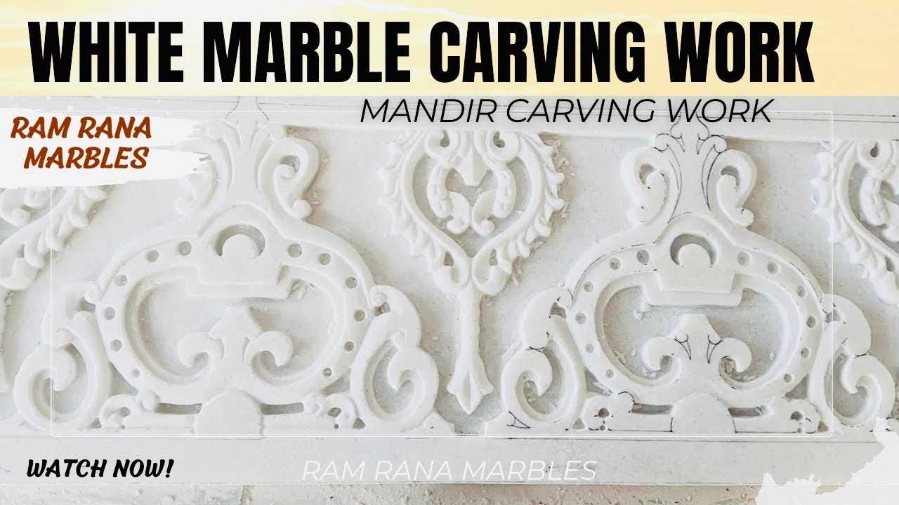 Marble carving work design. Temple carving work. Mandi carving work