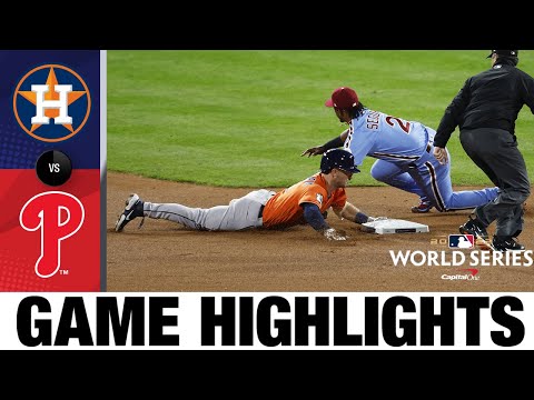Astros vs. Phillies World Series Game 5 Highlights (11/3/22) | MLB Highlights