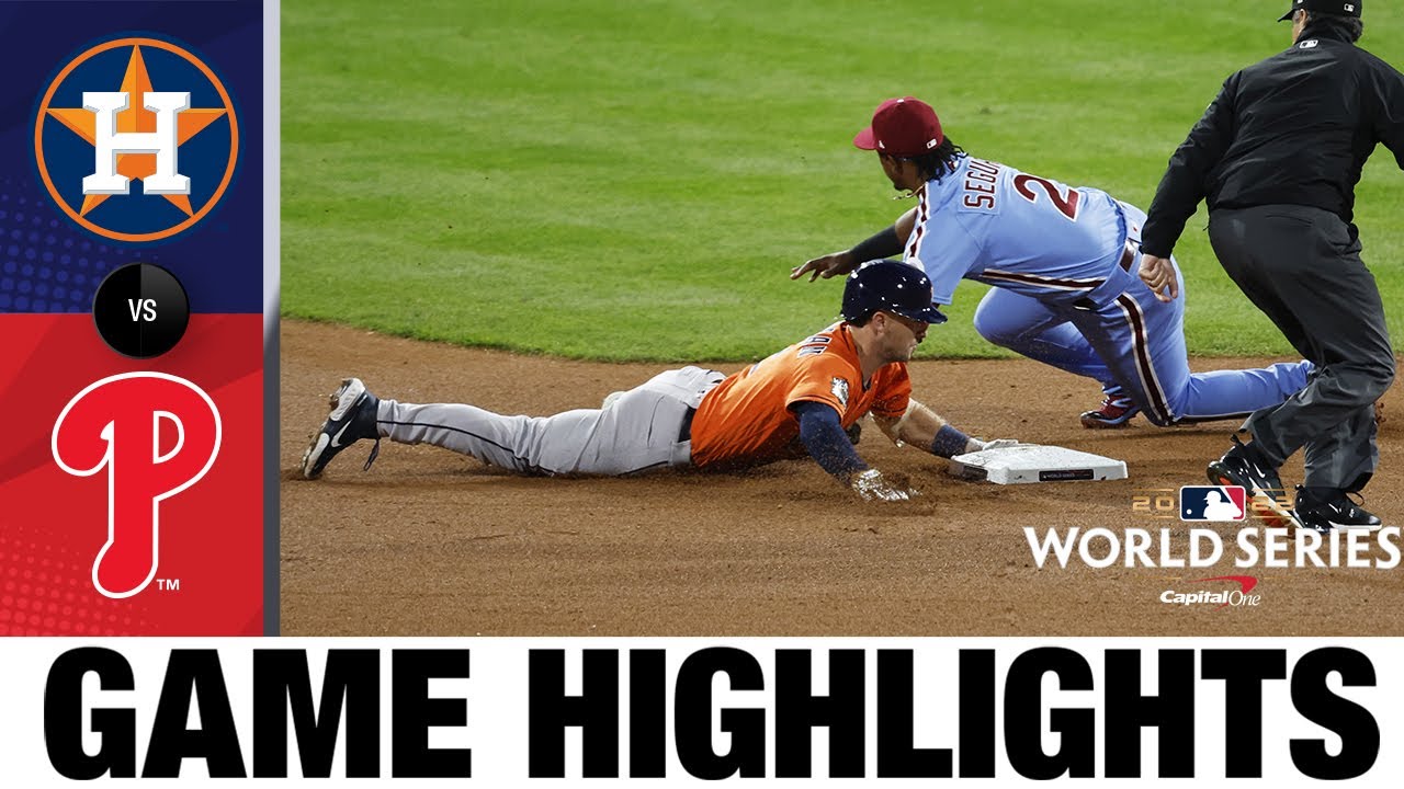  Astros vs. Phillies World Series Game 5 Highlights (11/3/22) | MLB Highlights