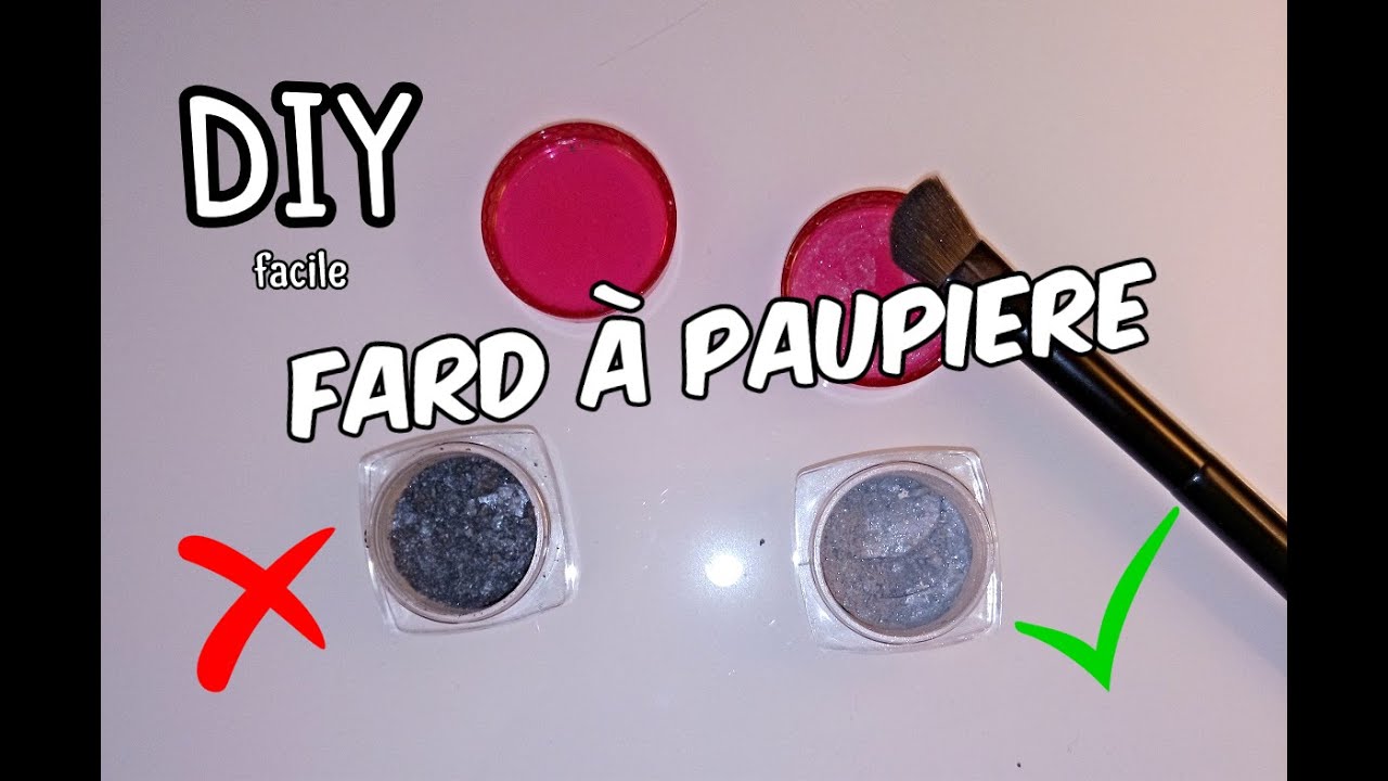 FABRIQUE ton make up : DIY et TEST Fard à paupière [ ECHEC et REUSSI