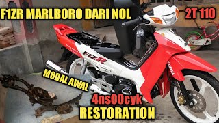 RESTORASI F1ZR MARLBORO DARI NOL ( RANGKA )