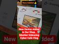 New Device Added in Our Shop | Cyber Cafe Vlog | Monitor Unboxing #shorts #vlog
