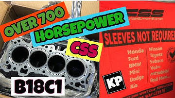 700 + HIGH HORSEPOWER CSS GSR BLOCK 4 THE AWD CRX BUILD