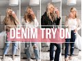 Jeans Try On 2021 - Denim Try On -  Best Mom Jeans Try On 2021