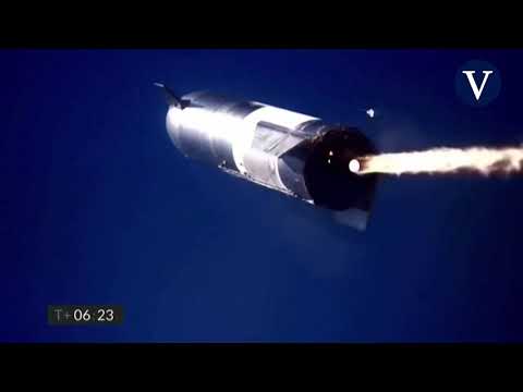La nave Starship de SpaceX vuelve a explotar en un vuelo de prueba