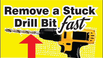 Remove a Stuck Drill Bit from a keyless chuck FAST