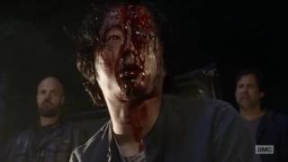 The Walking Dead Season 7 - Abraham and Glenn's Death