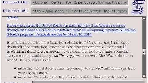 Using NCSA XMosaic 1.2 to Surf the Web on Mac OS/X