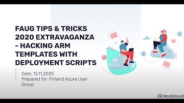 Hacking ARM templates with Deployment Scripts - Mika Haapsaari