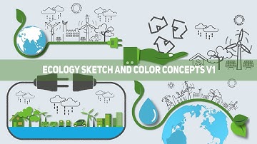 Ecology Sketch and Color Concepts V1- Motion Graphics