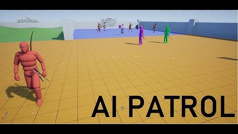 Combat System with ALS v4 Tutorial - #8 Unreal Engine 4 (Simple AI Patrol)