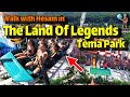 The land of legends theme park antalya walking tour travel vlog  the land of legends