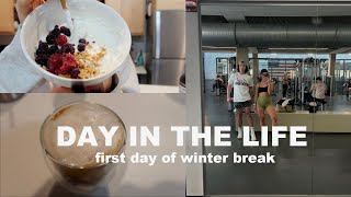 DAY IN THE LIFE VLOG | first day of winter break