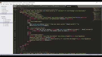 PHP/MySQLi CRUD (Create, Read, Update, and Delete) with Bootstrap Tutorial