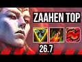 ZAAHEN vs MORDEKAISER (TOP) | Good KDA: 9/2/7 | NA Challenger | 26.7