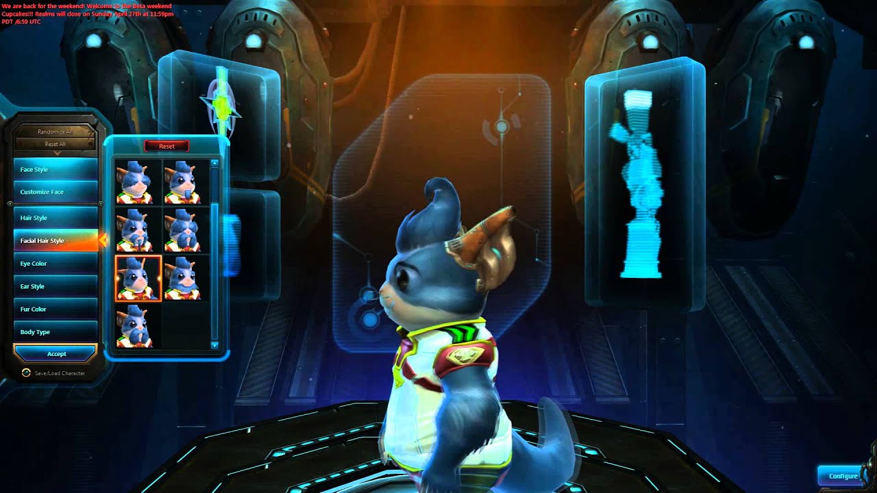 WildStar - Character Creation - Chua Engineer