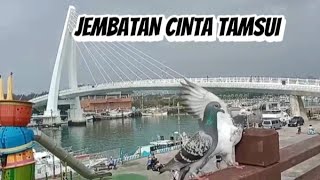 JALAN JALAN DI JEMBATAN CiNTA TAMSUI 2024#yanti harjo#