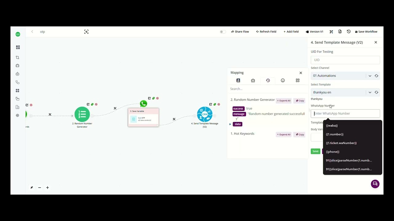 Generate Random OTP or Numbers Using Automation Blocks - YouTube