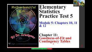 2024 Module 5 PT Ch 11: Goodness-of-Fit and Contingency Tables Wealth