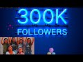 300k followers complete in instagram 