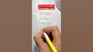 How to Calculate Percentages Fast?
