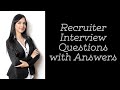 Recruiter interview questions with answers  how to prepare for recruiter interview