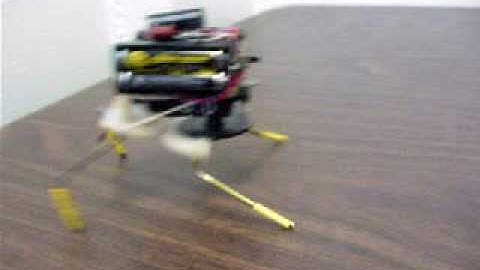The one motor walker - BEAM robotics