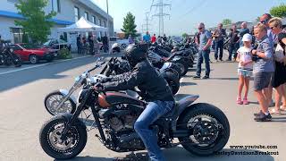 Harley Davidson Custombike Meeting Ace Cafe Switzerland