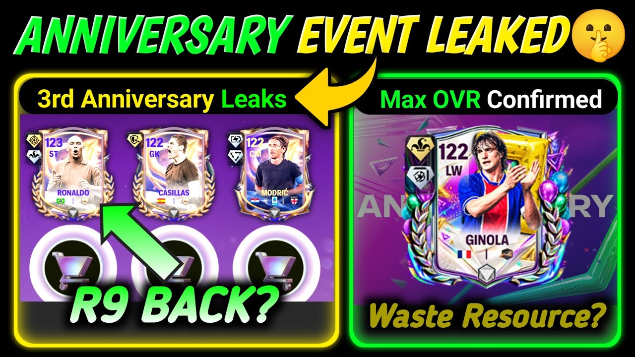3rd Anniversary Event Leaked, MAX OVR Confirmed (Save Resource?) | Mr. Believer