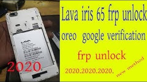 Lava Iris  65 FRP Remove 100% [Screen Lock Not work] New Trick..!