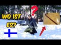 Verloren im Schnee - Brecheisen lost in Finnland - ob ich es wiederfinde?