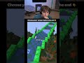 Minecraft Water Slide Race Diamond vs Netherite vs Gold vs Lapis Who Wins?