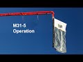 Putzmeister: M31-5 Operation