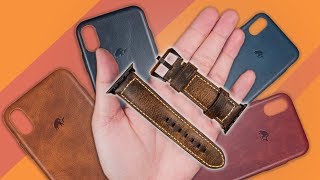 Bullstrap Apple Watch Leather Strap & iPhone X/XS Leather Case - Review