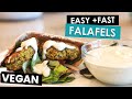 Healthy FALAFEL & TZATZIKI | Vegan Oil Free