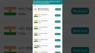 free India virtual number for OTP verification code otp bypass 1 second me screenshot 5