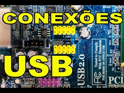 Vídeo: Como Conectar O Usb à Placa-mãe