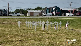 Lewes memorial remembers veterans lost to suicide with growing cross display