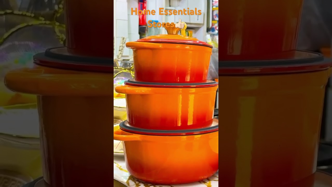 Cast Iron Pots Set