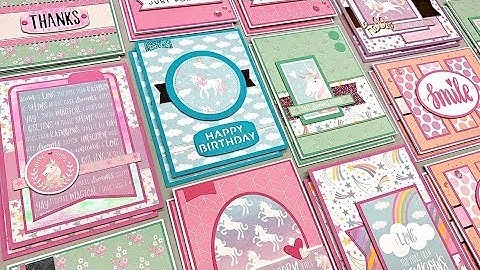 Love From Lizi Unicorn Dreams mega pack - 32 cards 1 collection