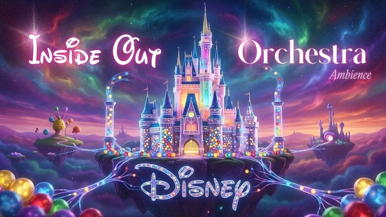 🌈 Disney Magical Orchestra 🔮 Soothing BGM for Focus & Imagination | Core Memory Journey