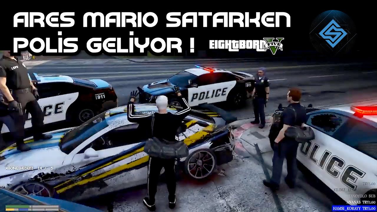 ARES MARIO SATARKEN POLİS GELİYOR ! Air ve Tom'dan Kaçış | Kesit #4