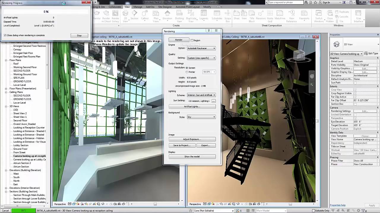 Autodesk Raytracer Rendering Engine - YouTube