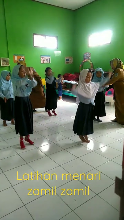 menari zamil zamil, latihan buat acara perpisahan