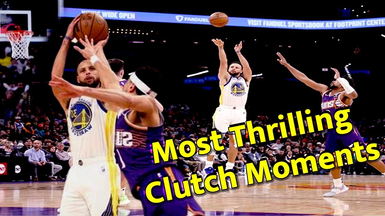 The 2023-24 NBA Season’s Most Thrilling Clutch Moments - YouTube