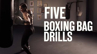 5 BOXING BAG DRILLS: Beginner Friendly