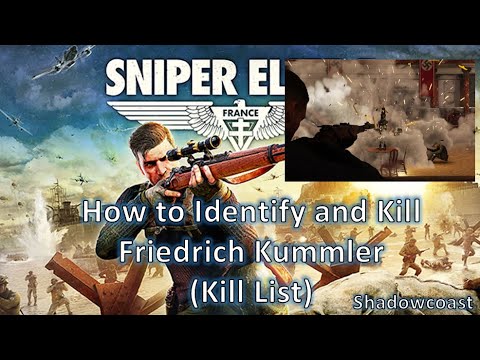 How to Identify and Kill Friedrich Kummler in Sniper Elite 5 (Occupied Residence Kill List)