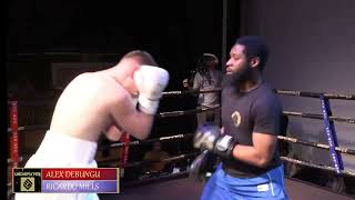 Heavy Hits: Alex Debungu vs Ricardo Mills Highlights | London Boxing Showcase