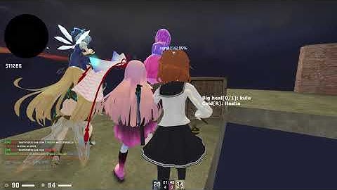 카스글옵 좀비탈출 [CSGO:ZE] / ze_sky_athletic_adv_v9_9 /Ex 2 (아빠구름) / PSE 서버 (일본서버)